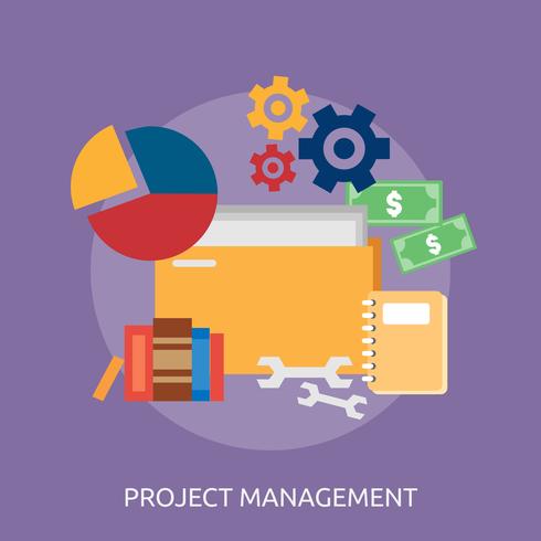 project-management-conceptual-illustration-design-vector